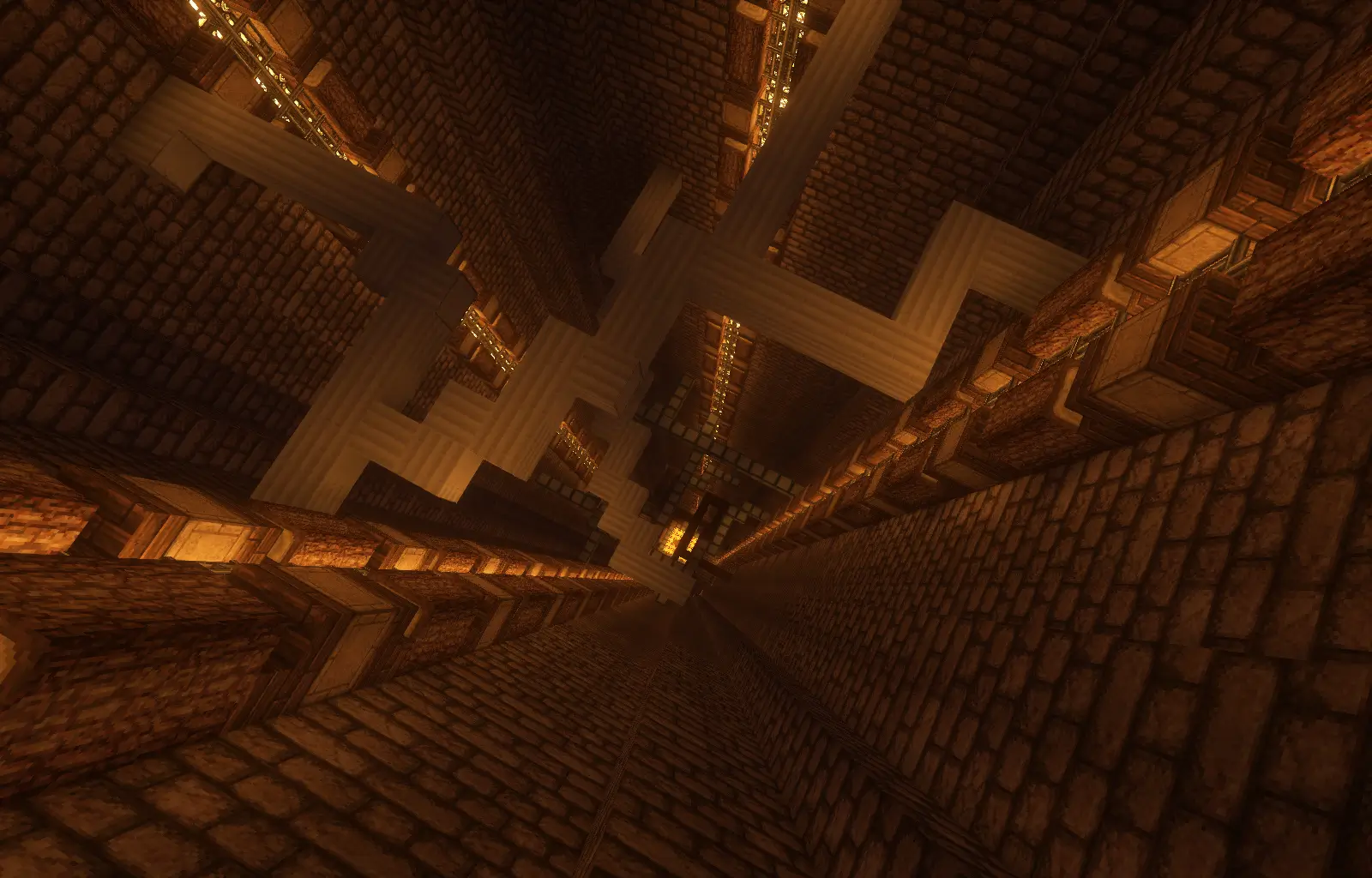 Minecraft Dropper minigame in The Citadel