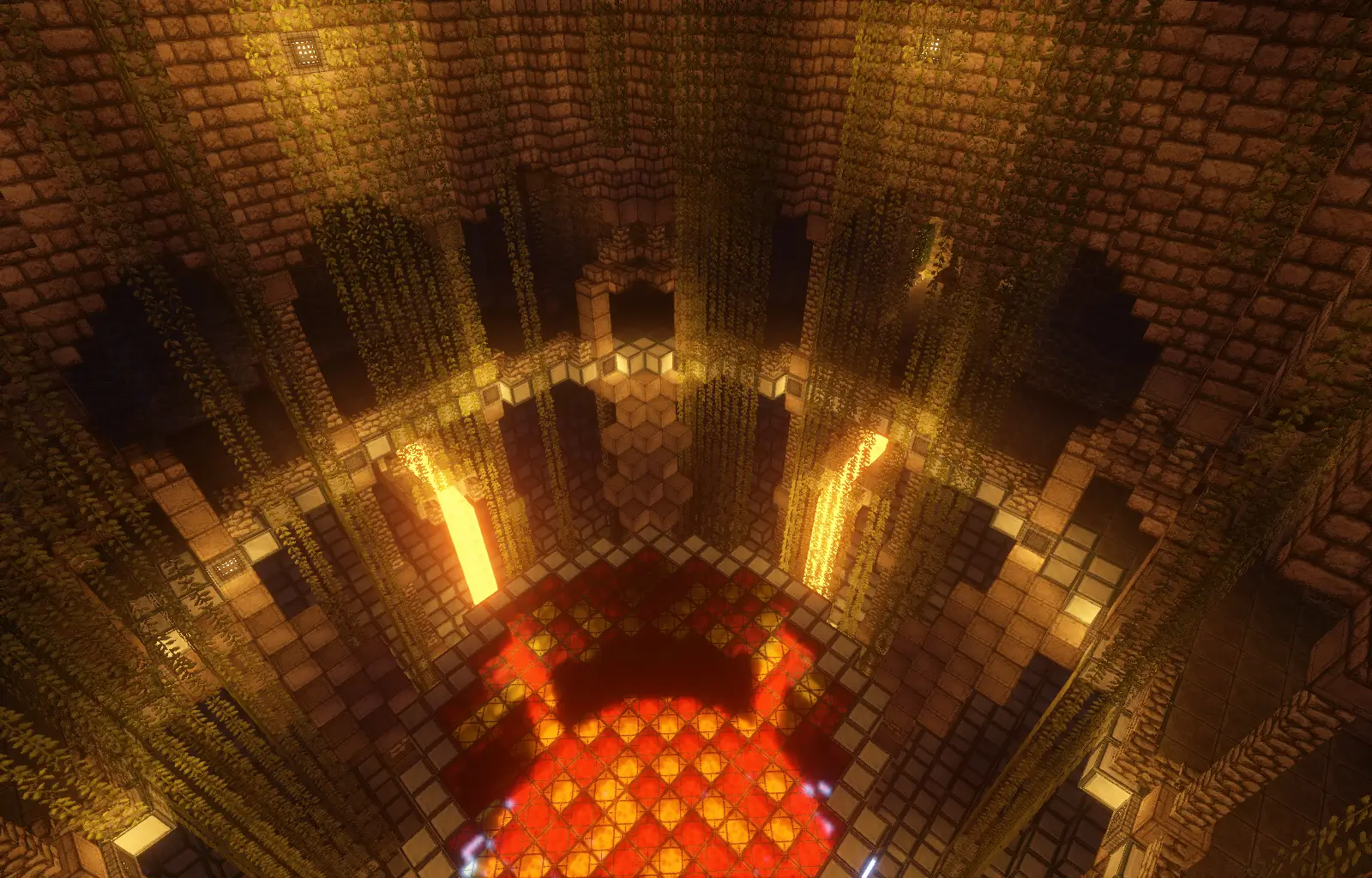 The Foundry's Minecraft Paintball arena