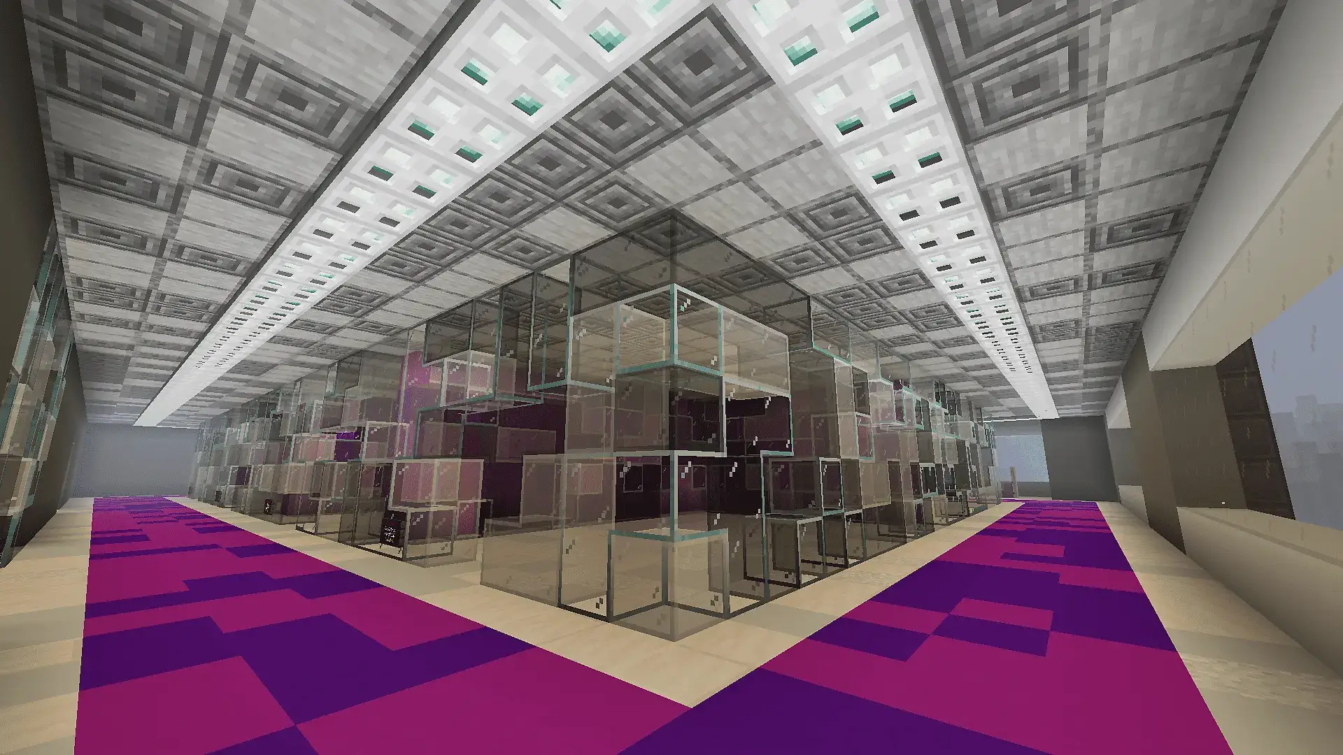 Lab Build Contest plots in BadWolfMC's Mars build.