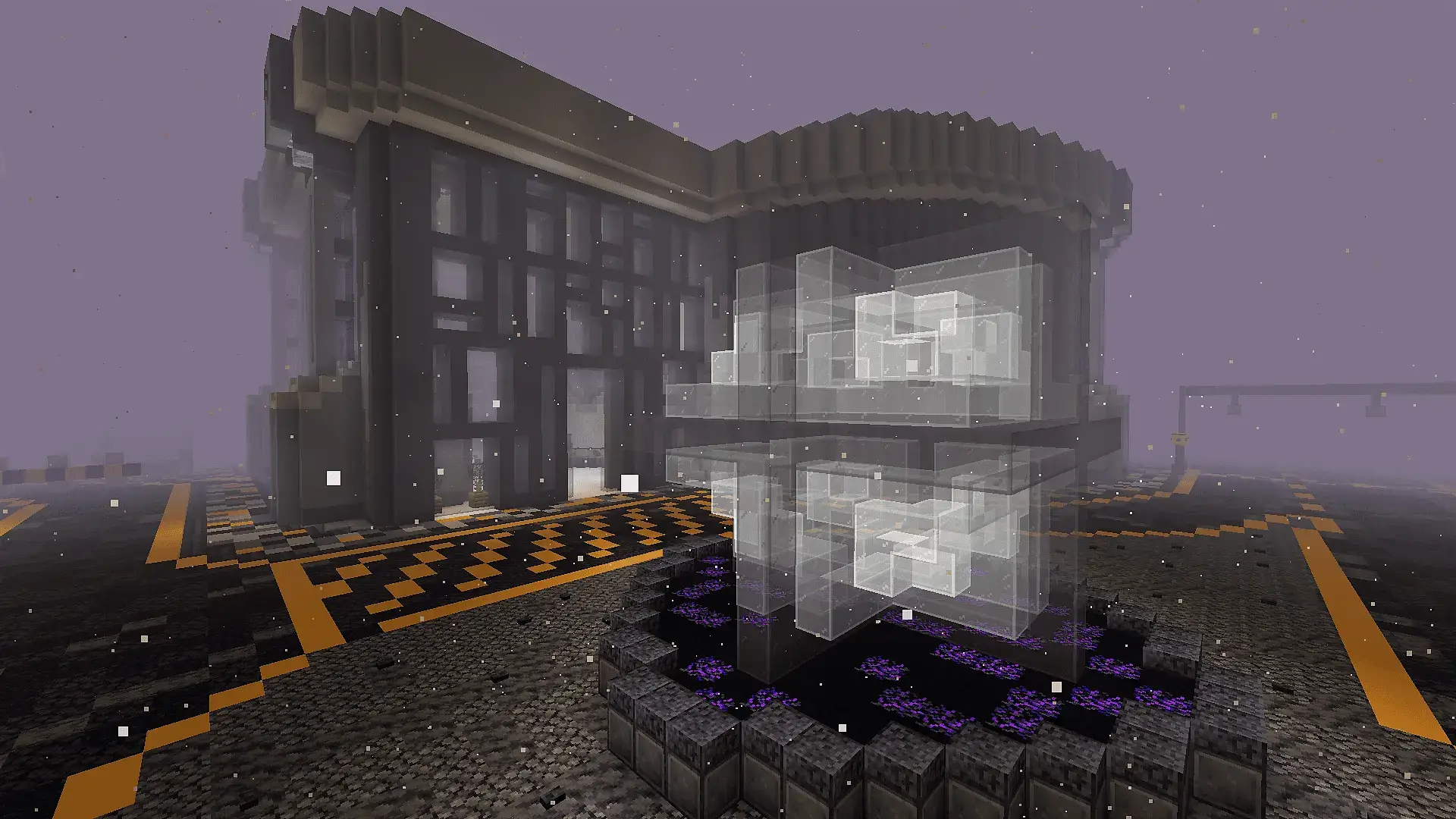An exterior view of the Torchwood Labs, near the center of Mars's core.