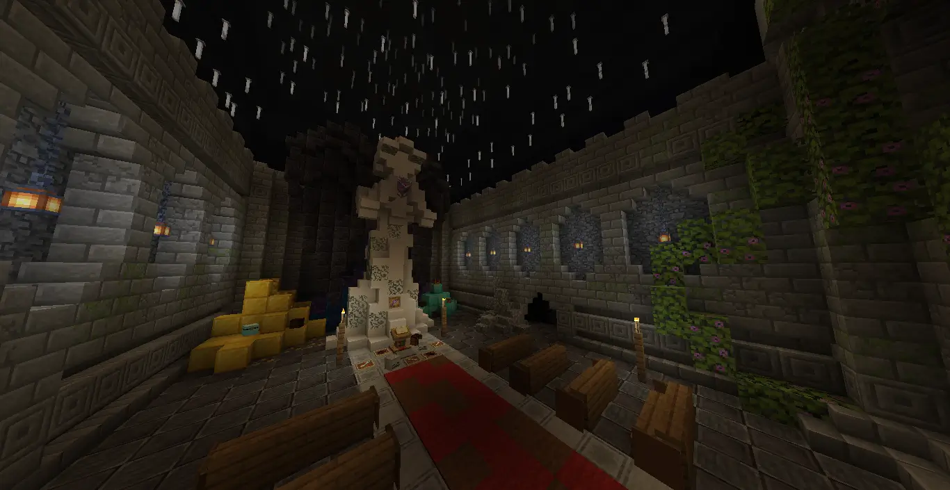 fkncasual's 'Temple of Eros' build below-ground