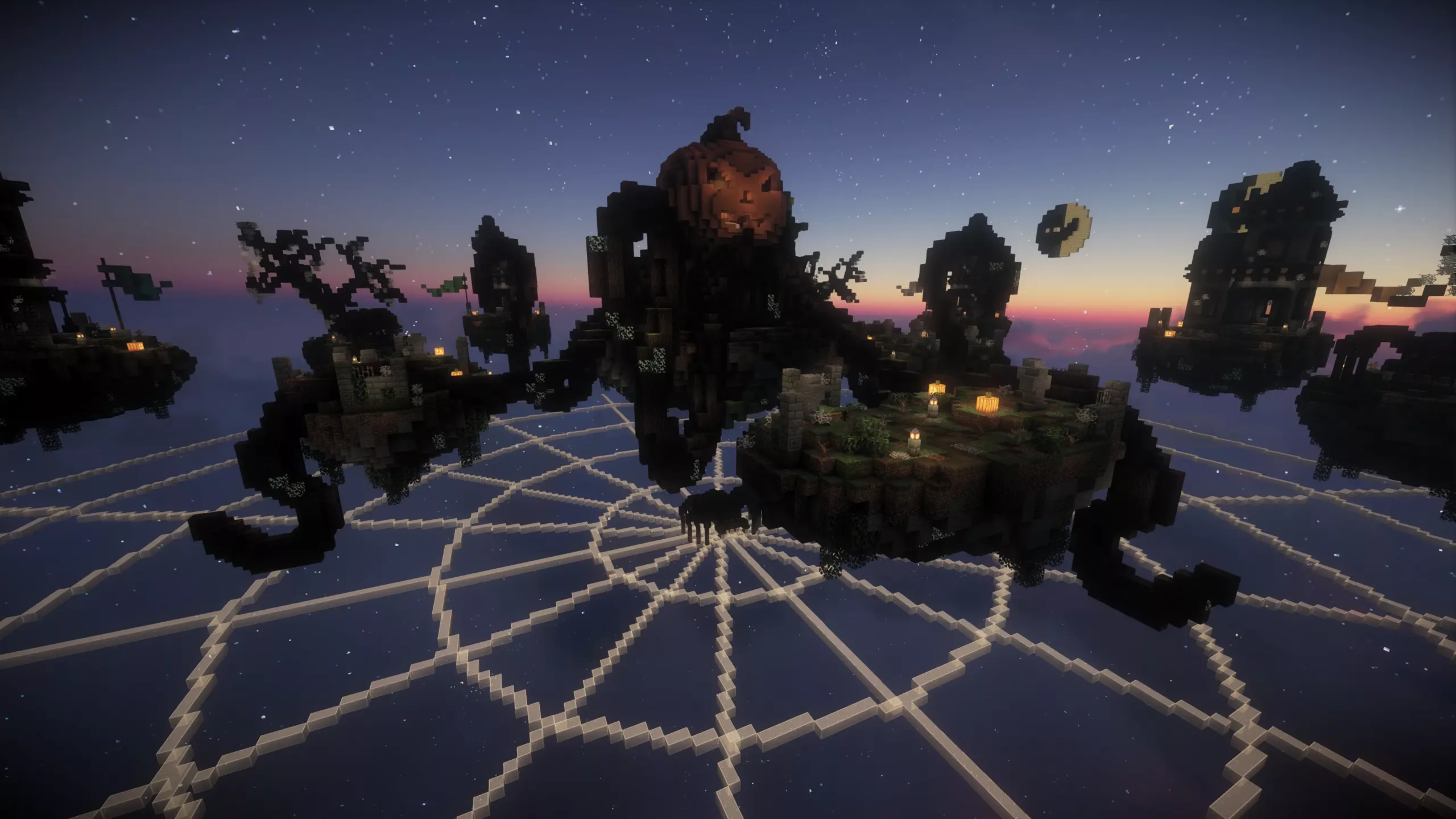 The Great Pumpkin Bed Wars Map on BadWolfMC: An Adult Minecraft Server!