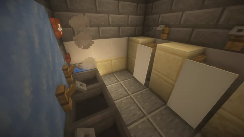A brewing setup in the BadWolfMC Prison