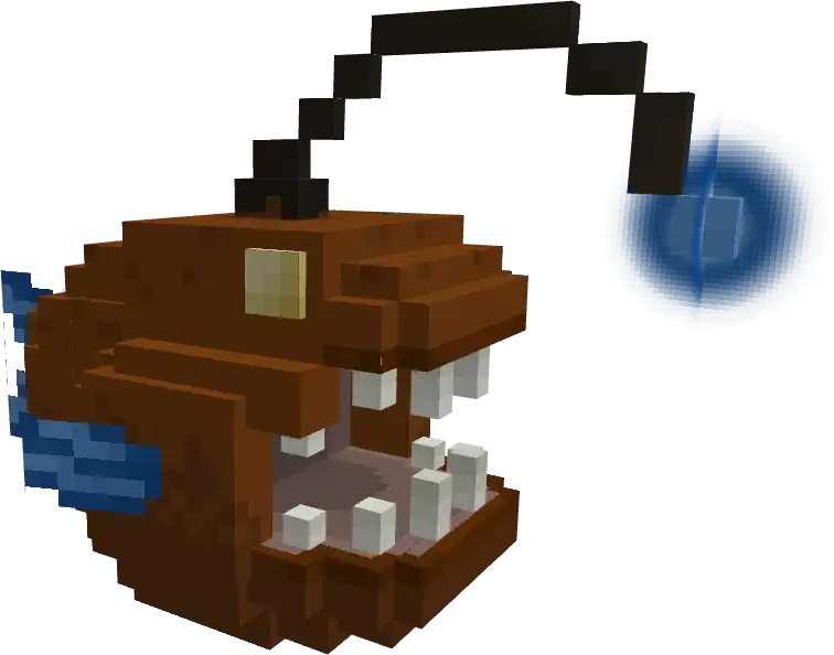 The custom Anglerfish mob!
