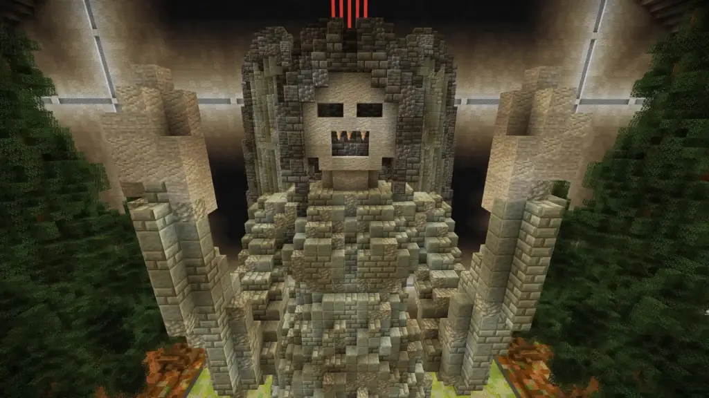 A Minecraft build of a Weeping Angel serves as our 'Red Light, Green Light' doll