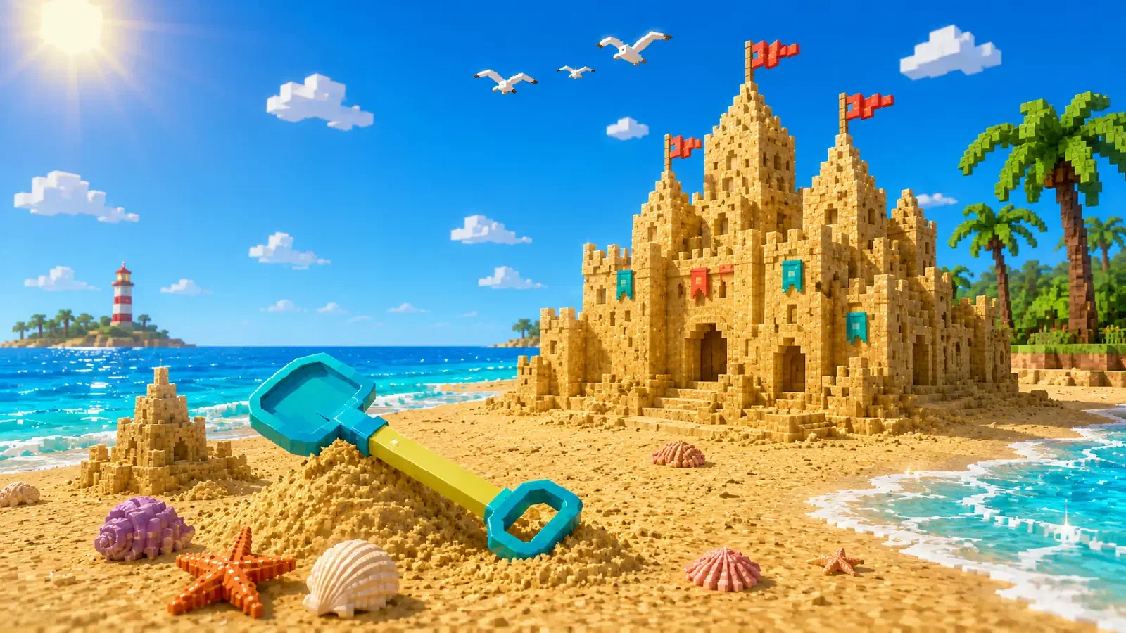 Summer Sand Castle Building Contest!