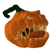 The Monster Pumpkin Hat on BadWolfMC