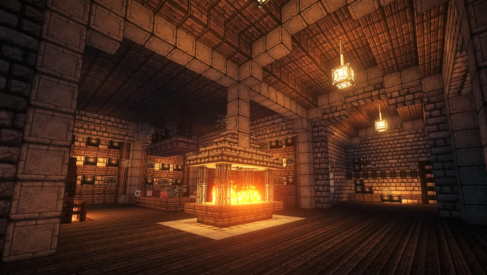 A spooky kitchen in a haunted mansion where the cooks might throw their sherry bottles at you if you're not careful.