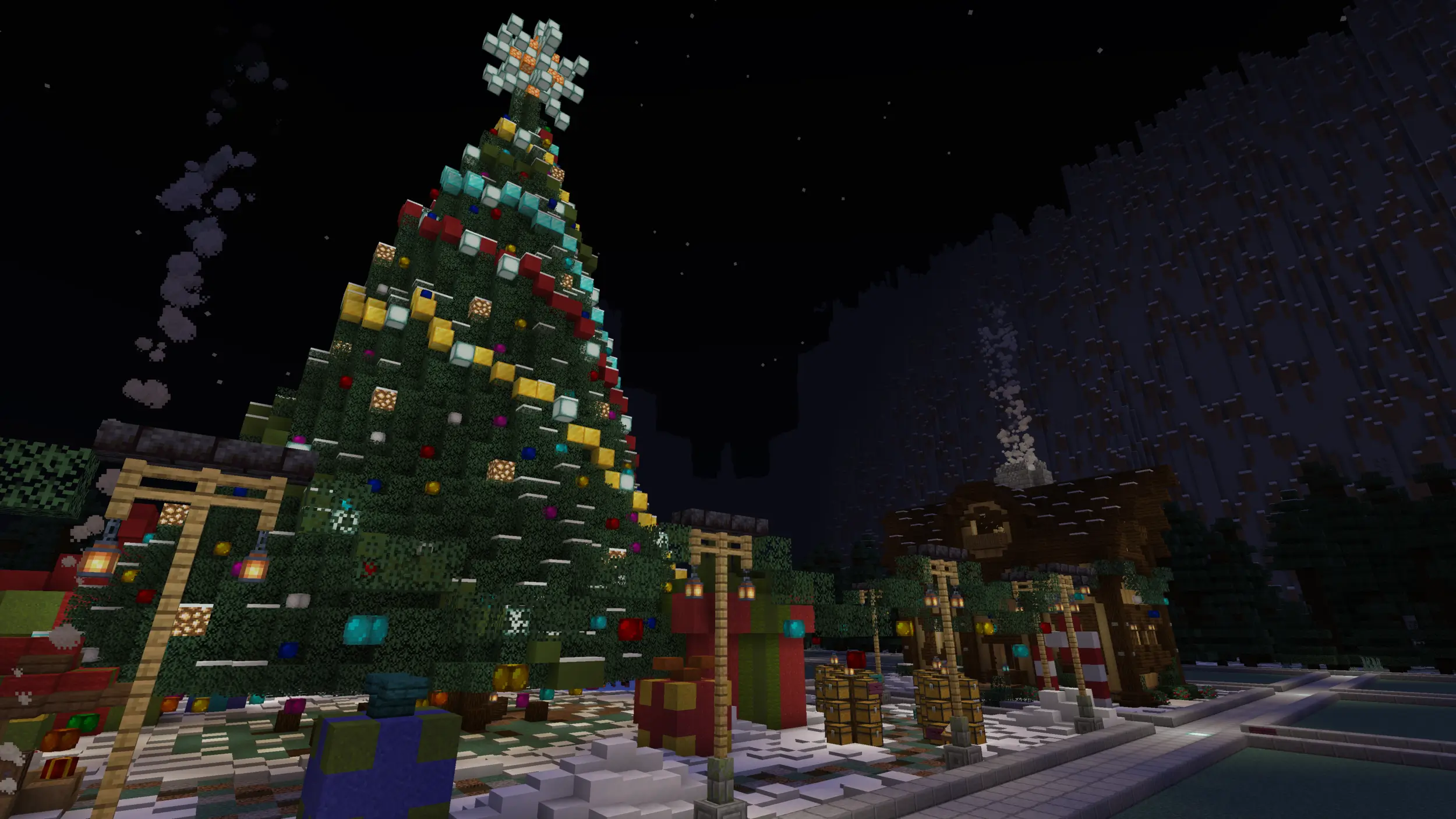 The Winter Build Contest on BadWolfMC: An Adult Minecraft Server