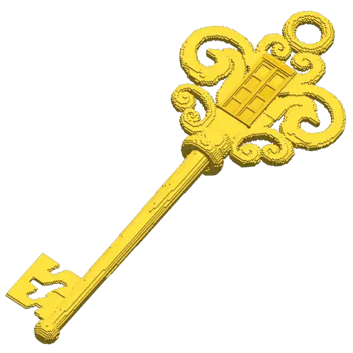 Gold Vault Key item.